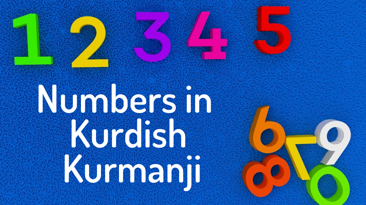 Learn Kurdish Kurmanji Numbers and Counting
