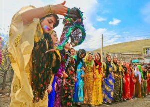 Kurdish dance and clothes