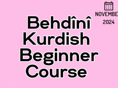 Badini (Behdini) Kurdish Beginner Course 04 (starts on November, 2024)