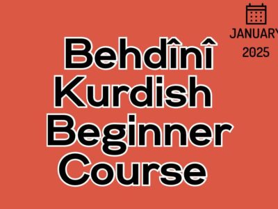 Badini (Behdini) Kurdish Beginner Course 05 (starts on January, 2025)