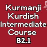 Kurdish Kurmanji Intermediate B2.1 Course (starts on January, 2025)