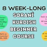 Sorani Kurdish Beginner Course 04 (starts on November, 2025)