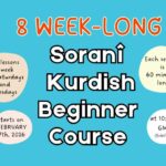 Sorani Kurdish Beginner Course 05 (starts on FEBRUARY, 2026)